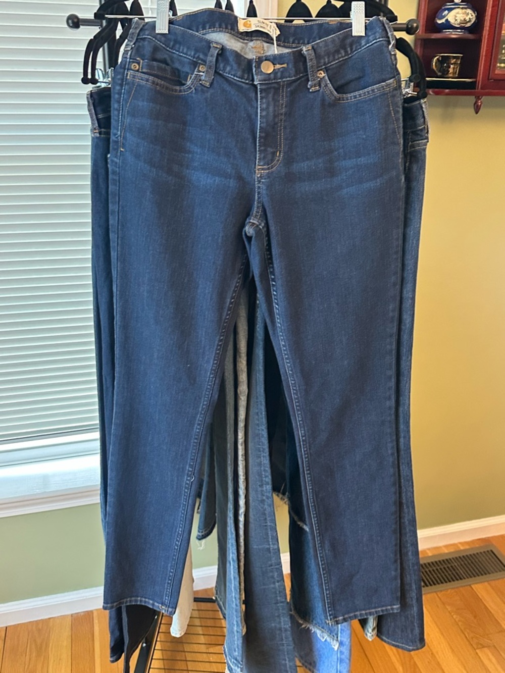Carhartt Slim Fit Skinny Leg Jeans Sz 6 Tall Y2K